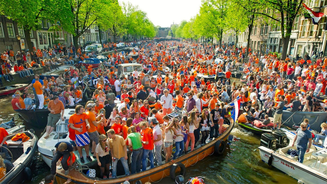 Königstag Orange